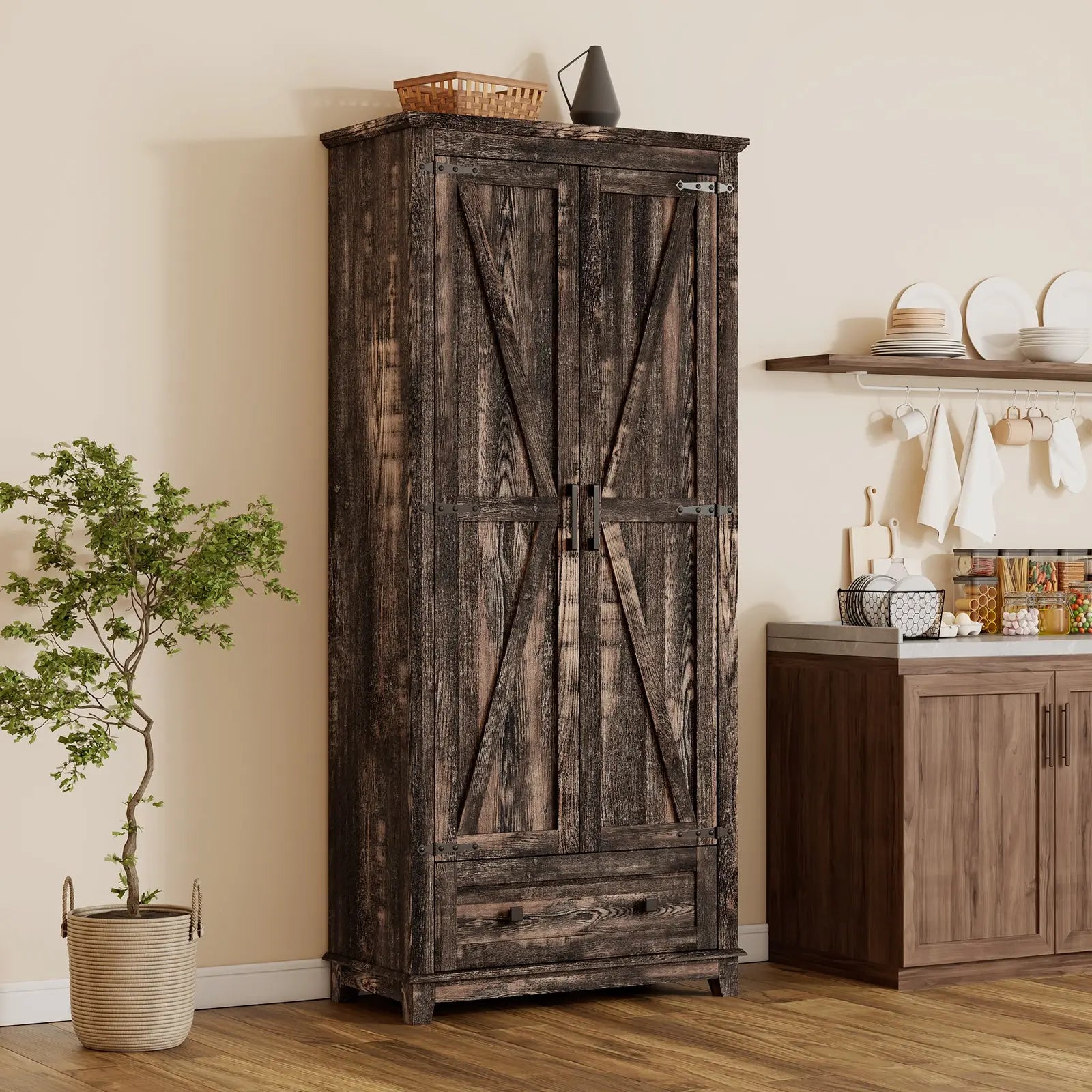 Food storage cabinet with doors online