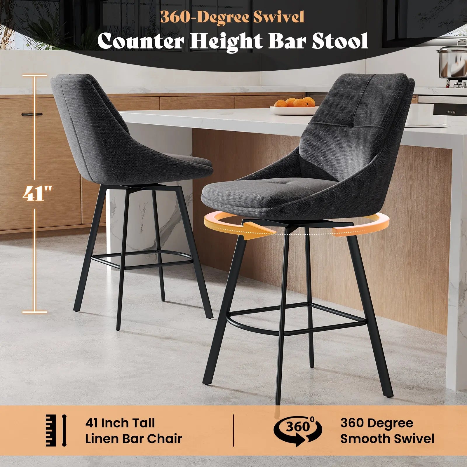 High quality swivel bar stools online