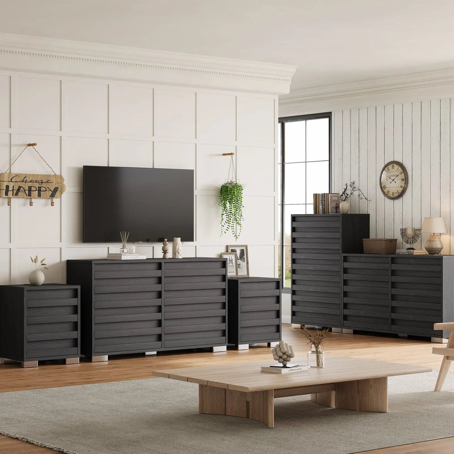 Huckleberry Living Room Cabinet Set