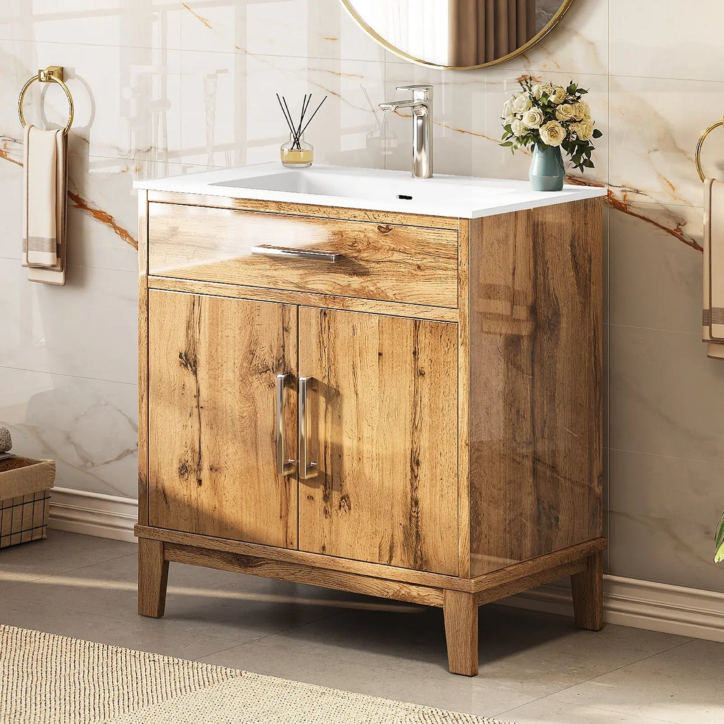 Icatu Bathroom Vanity 31" - Amerlife