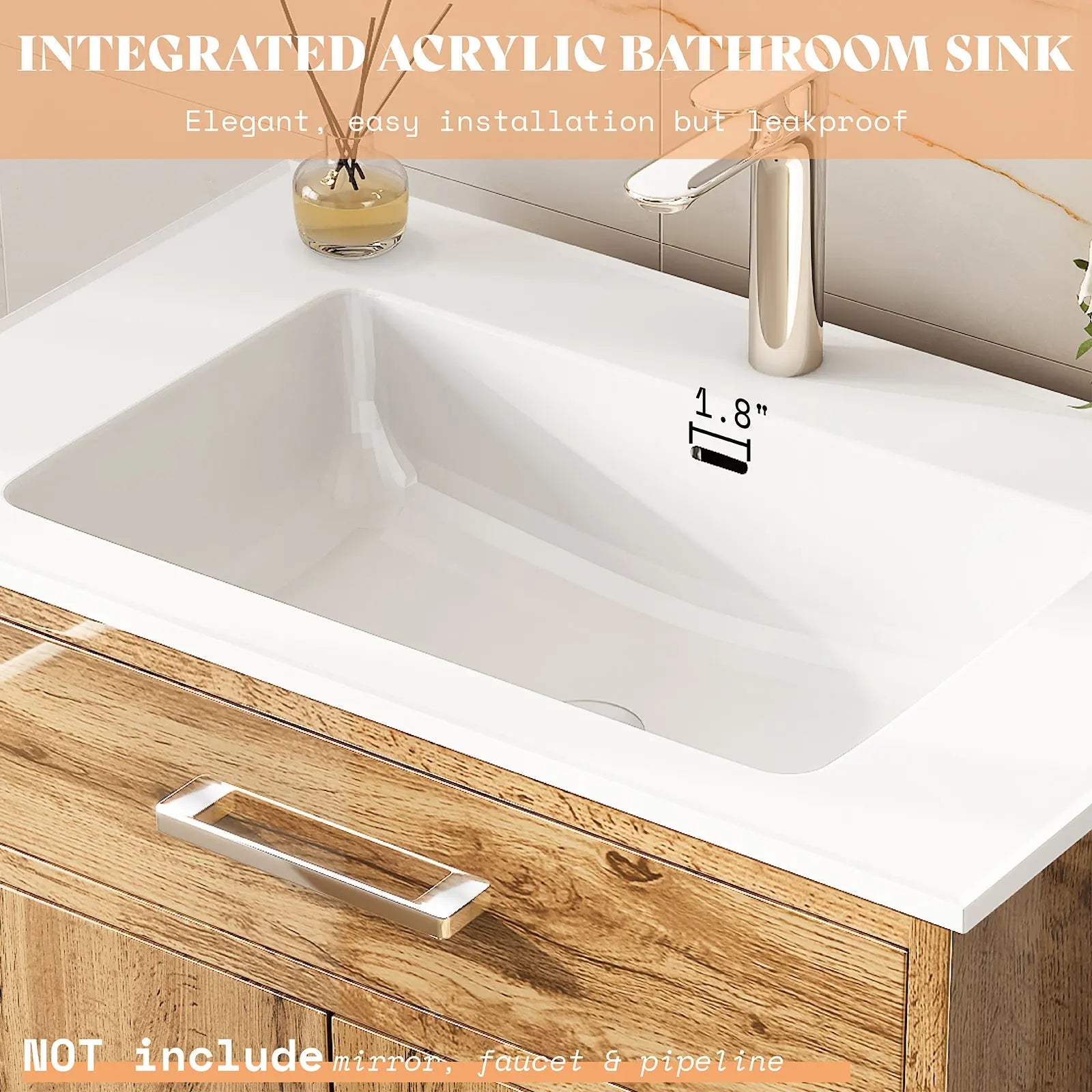 Icatu Bathroom Vanity 31" - Amerlife