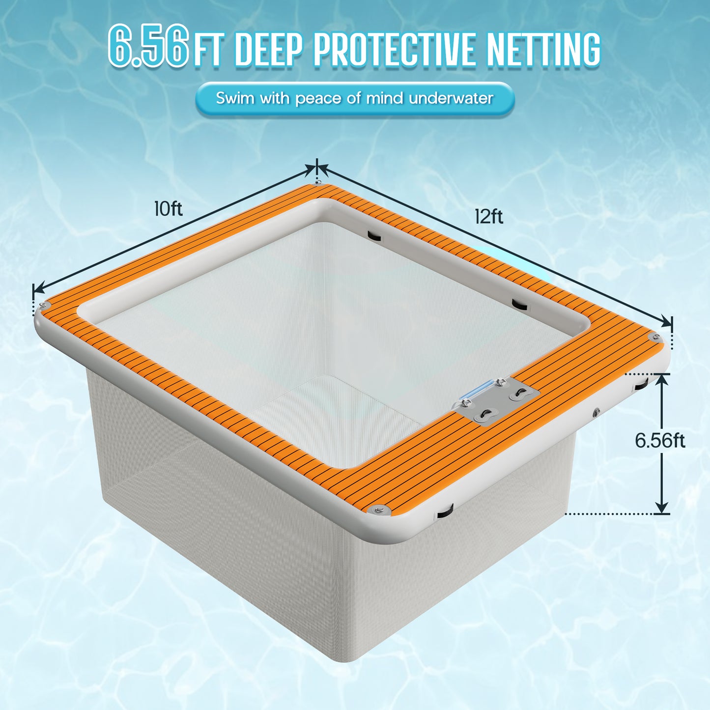 Prep Inflatable Sea Pool Platform -10x12FT