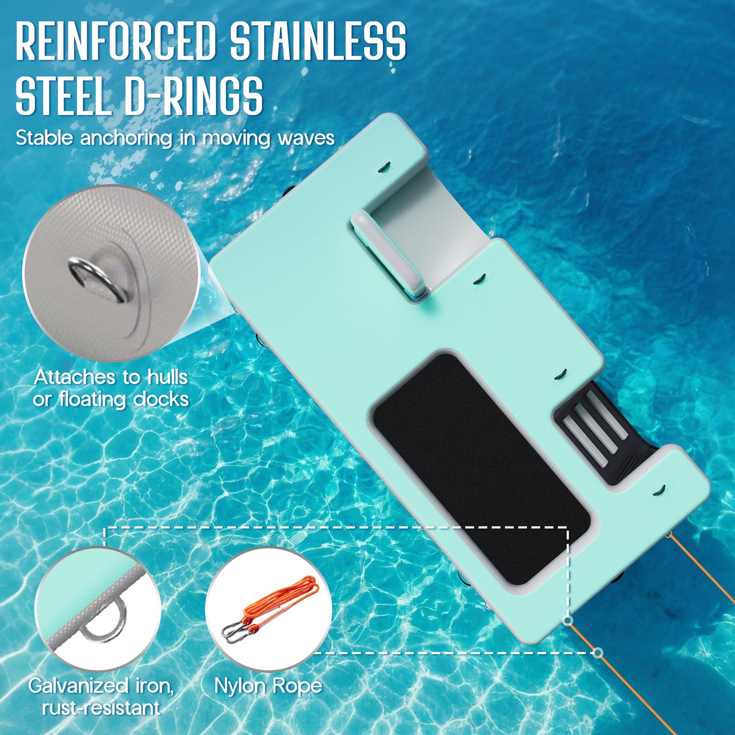 Ploov Inflatable Floating Dock Amerlife