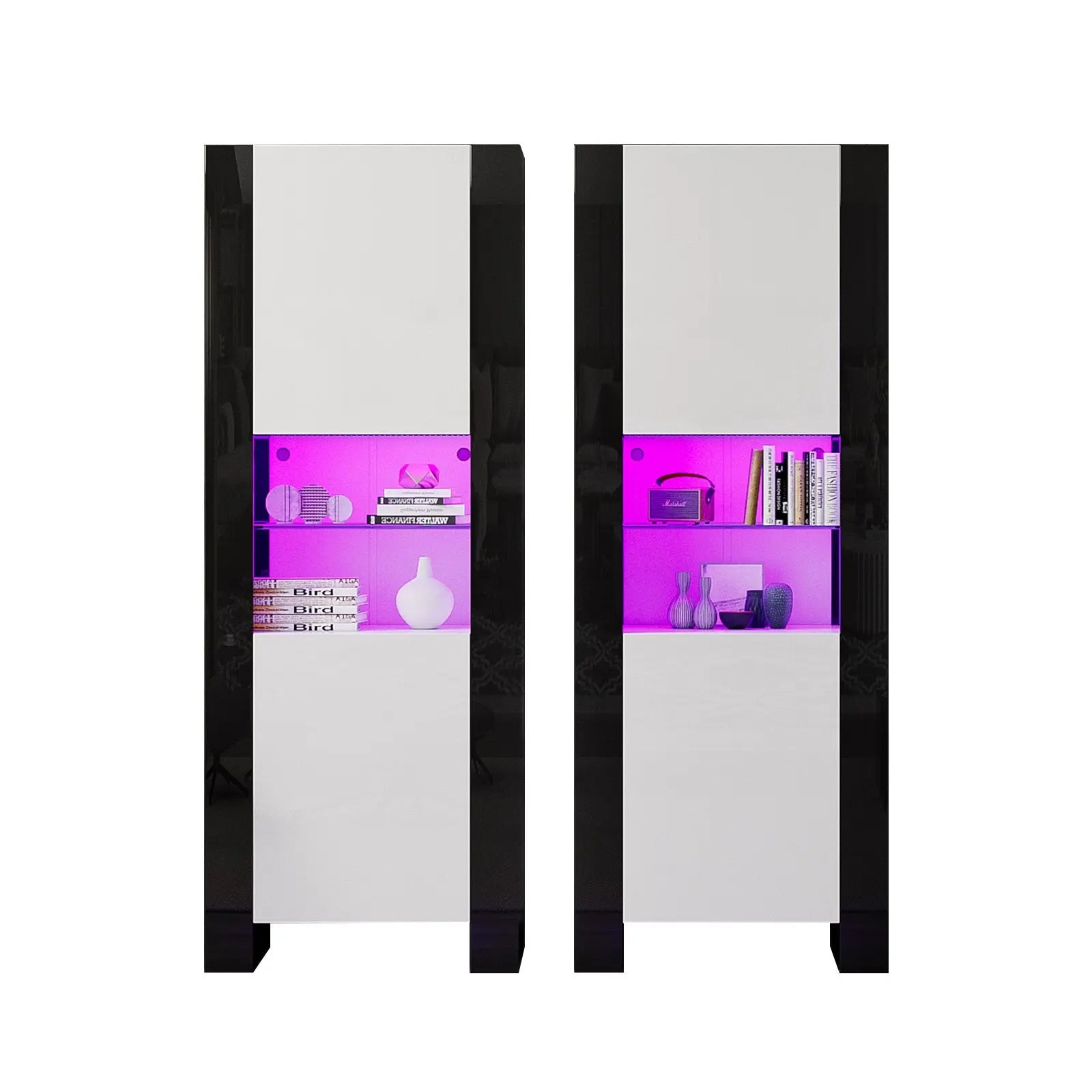 CCT029 Ion LED Bookcase White