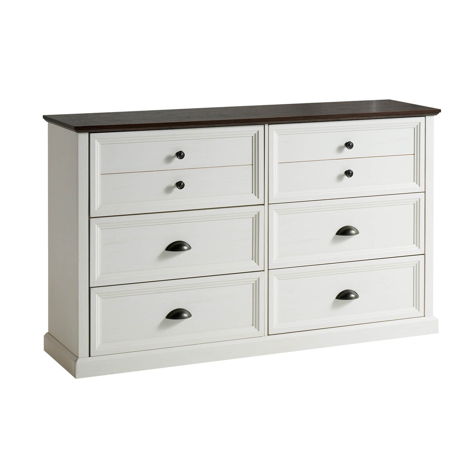 Dresser for Bedroom, Farmhouse 6 Drawer Dresser, TV Stand for Bedroom, Dressers & Chests of Drawers, Living Room Organizer with Storage Drawers – Amerlife Dresser for Bedroom, Farmhouse 6 Drawer Dresser, TV Stand for Bedroom, Dressers & Chests of Drawers, Living Room Organizer with Storage Drawers – Amerlife