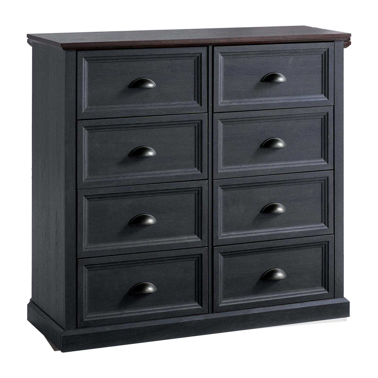 Dresser for Bedroom, Farmhouse 8 Drawer Dresser, Dressers & Chests of Drawers, Living Room Organizer with Storage Drawers Amerlife Dresser for Bedroom, Farmhouse 8 Drawer Dresser, Dressers & Chests of Drawers, Living Room Organizer with Storage Drawers Amerlife