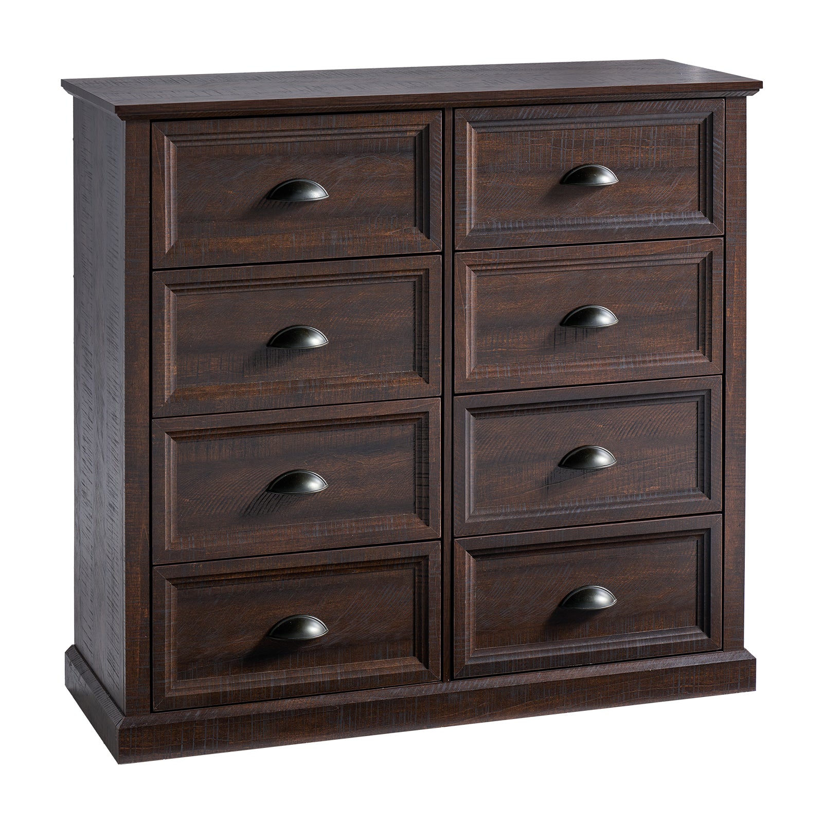 Dresser for Bedroom, Farmhouse 8 Drawer Dresser, Dressers & Chests of Drawers, Living Room Organizer with Storage Drawers Amerlife Dresser for Bedroom, Farmhouse 8 Drawer Dresser, Dressers & Chests of Drawers, Living Room Organizer with Storage Drawers Amerlife