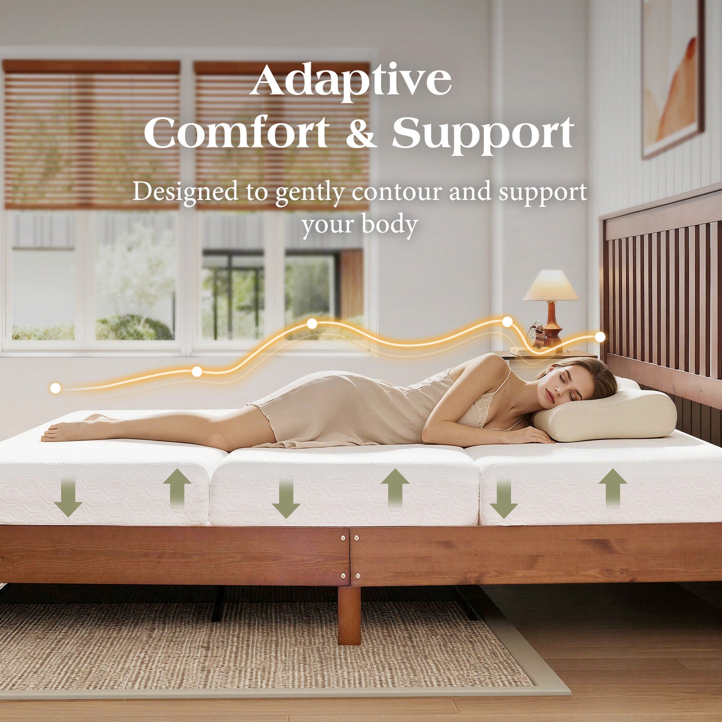 Fold Memory Foam Mattress Amerlife Queen