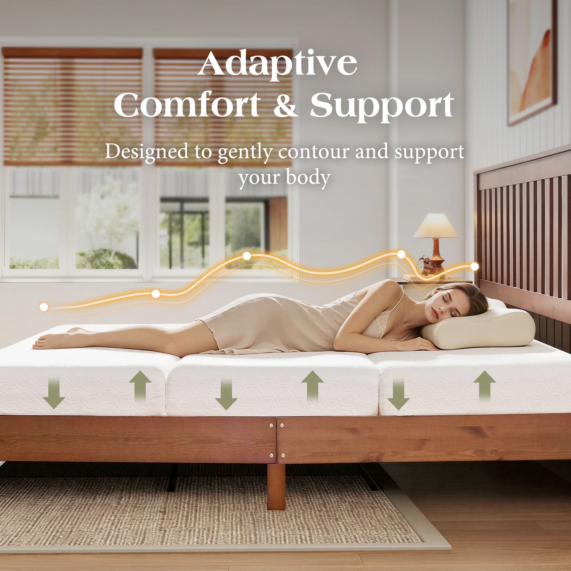 Fold Memory Foam Mattress Amerlife Twin