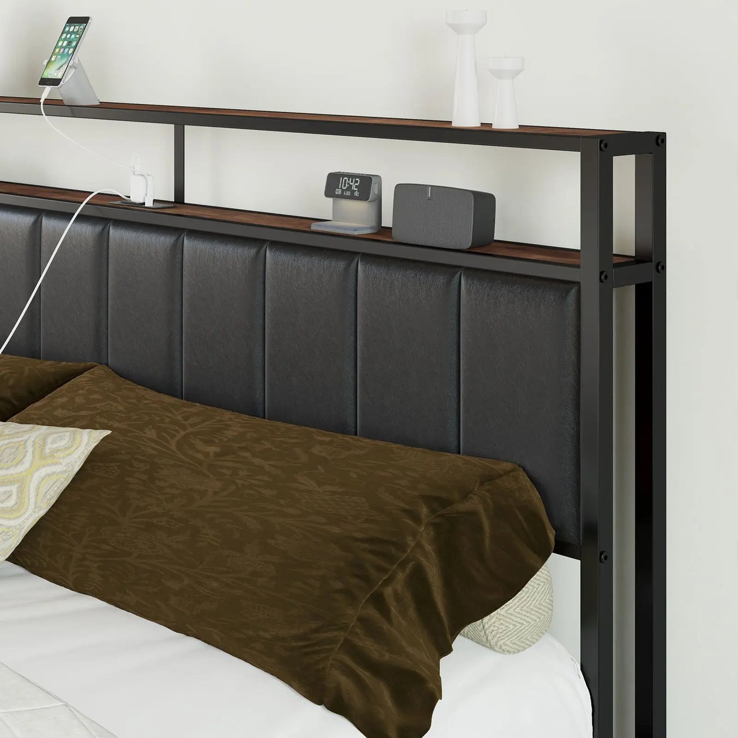 Martinez King Storage Bed