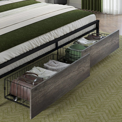 Martinez Queen Storage Bed