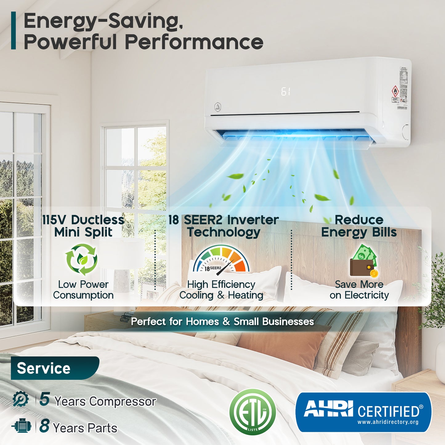 DIY Mini Split AC System Amerlife 115V