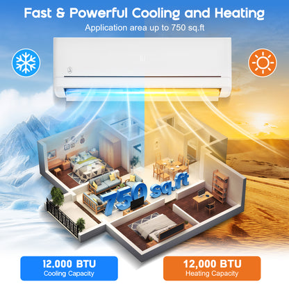 DIY Mini Split AC System Amerlife 115V