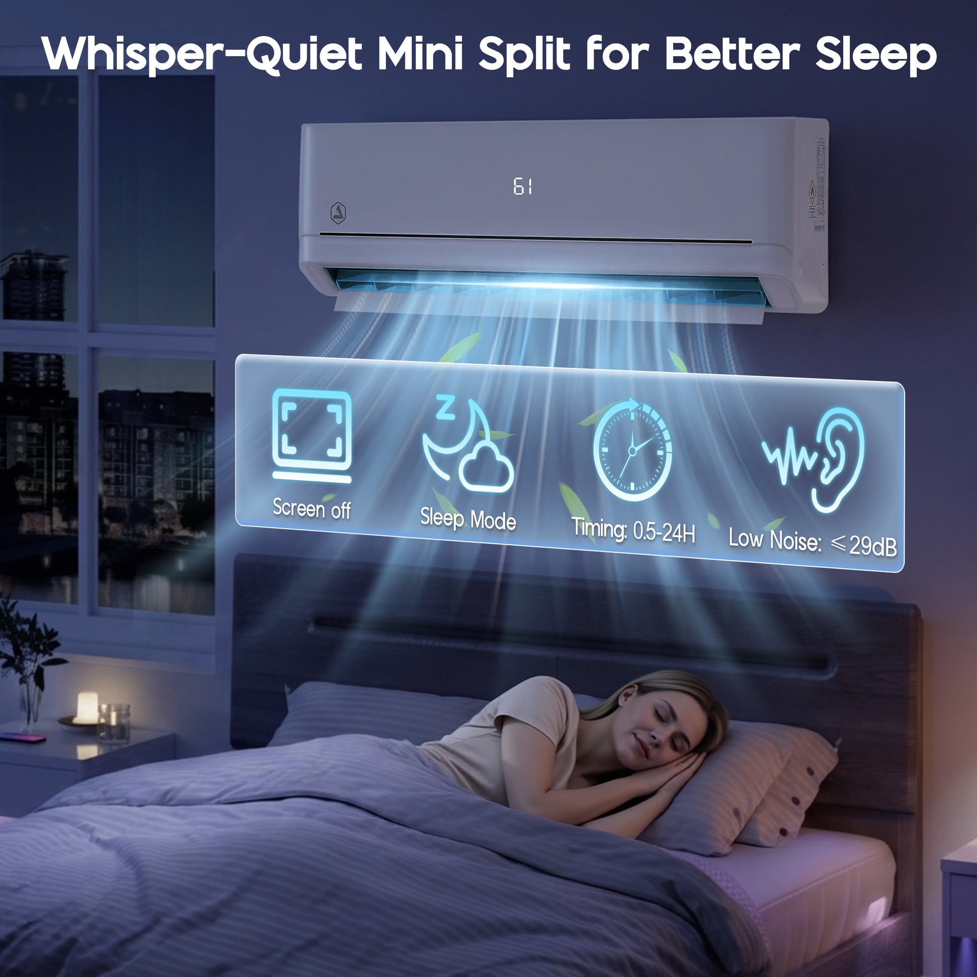 DIY Mini Split AC System Amerlife 220V