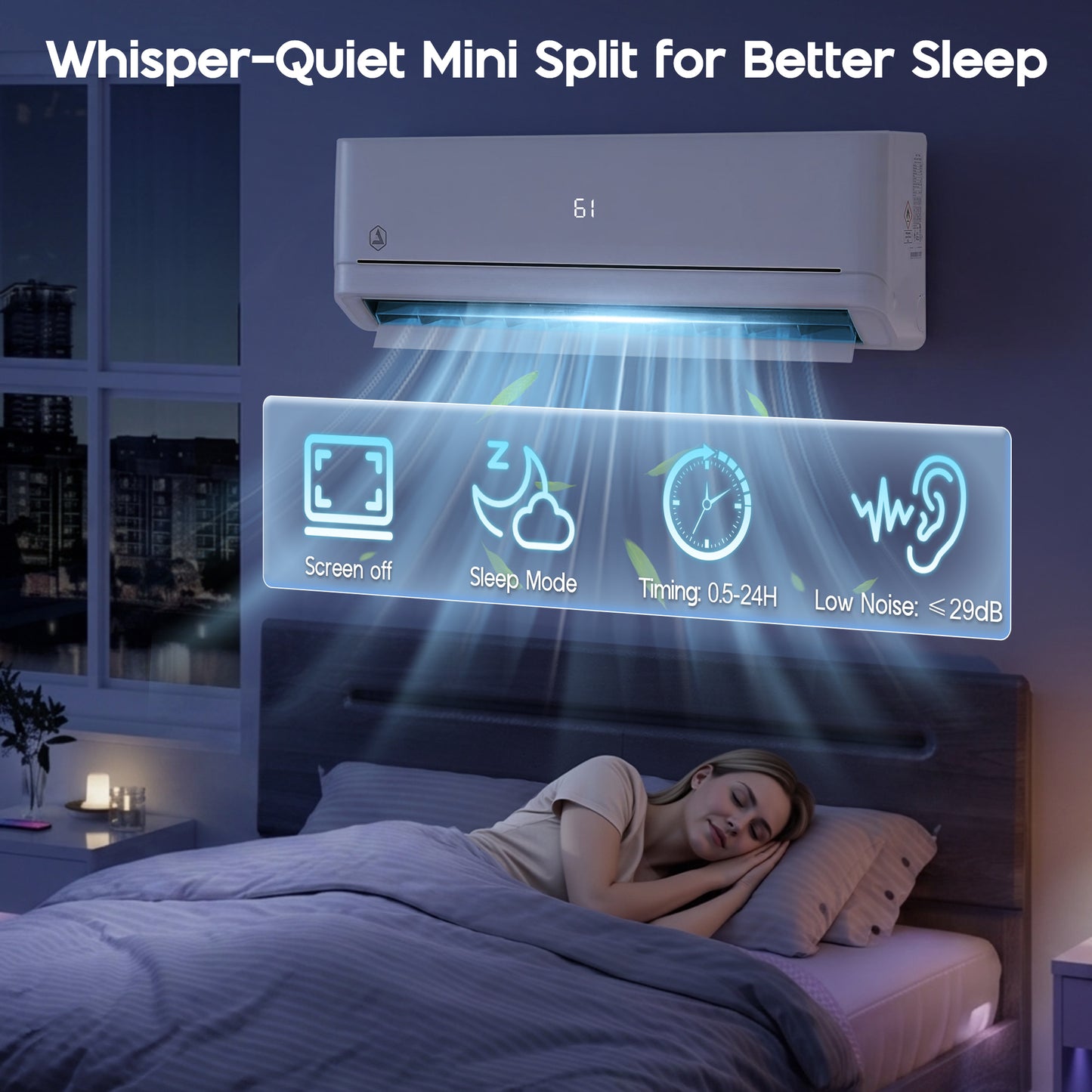 DIY Mini Split AC System Amerlife 115V