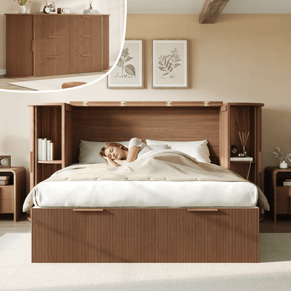 Fluturo Storage Murphy Bed