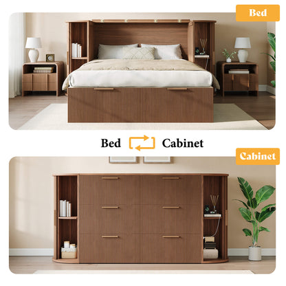 Fluturo Storage Murphy Bed