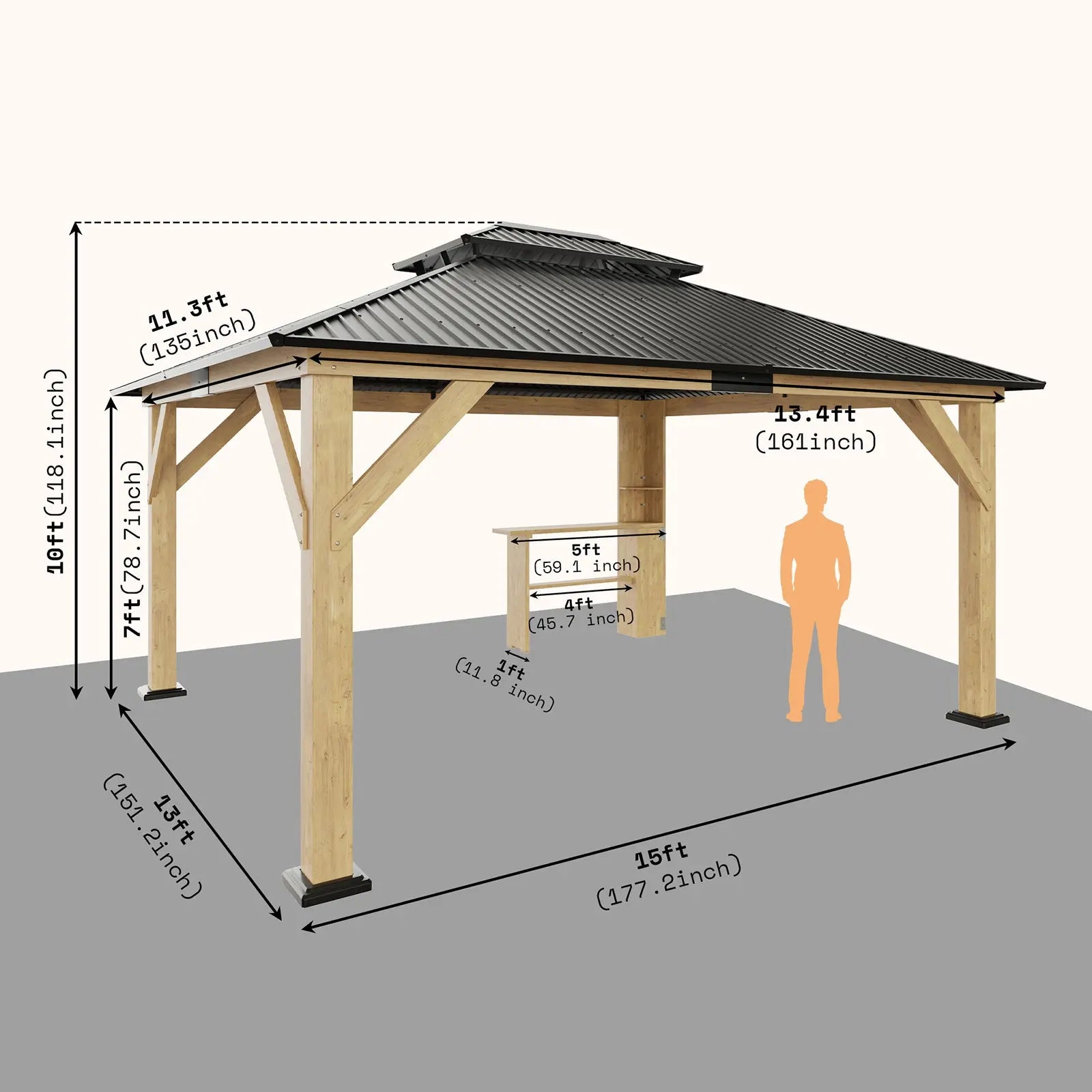 YGZ004 Noah 13 x 15 ft