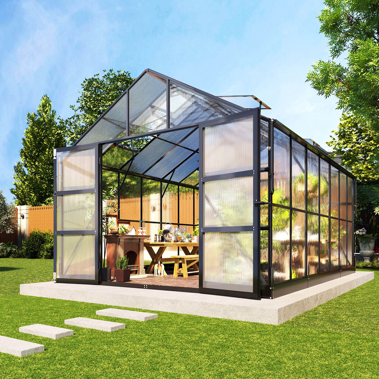 Polycarbonate Greenhouse