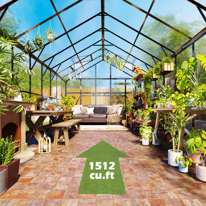 Hulky Greenhouse - AmerlifeOutdoor-Hulky Greenhouse 10x18-YPG206-Amerlife