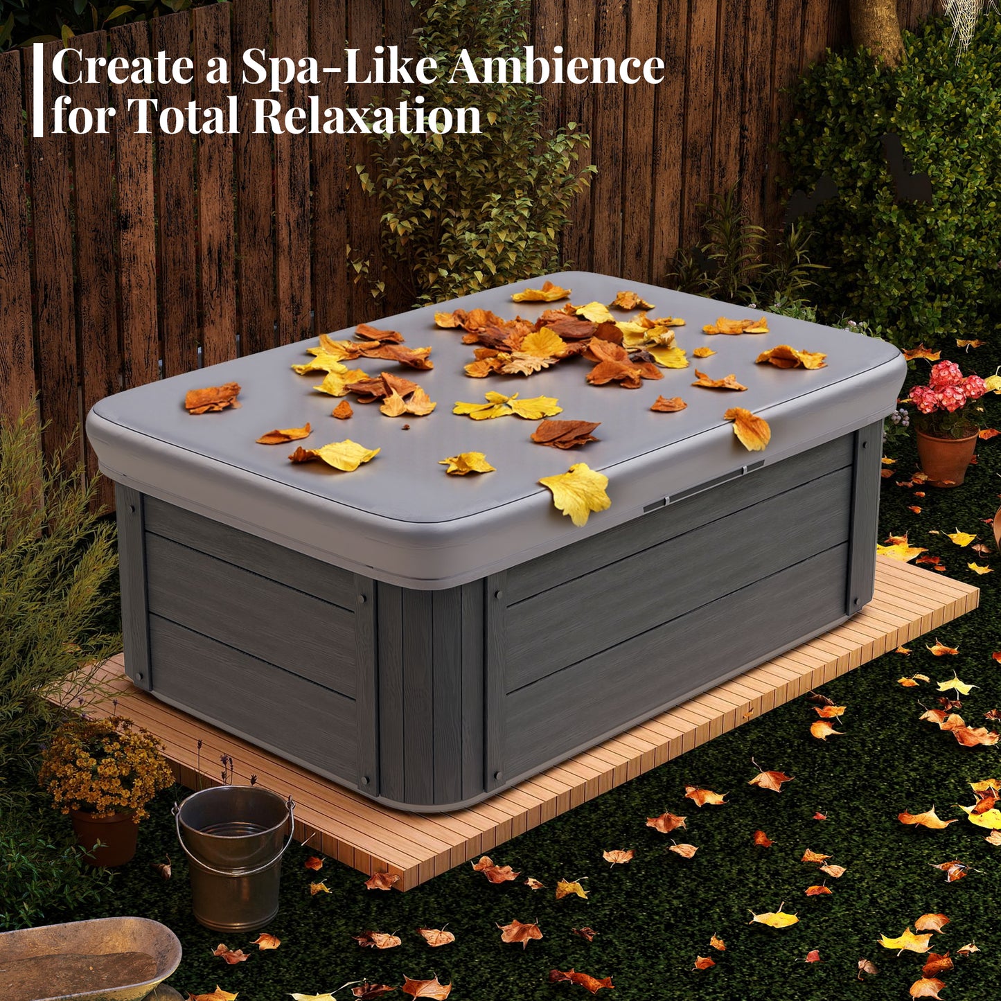 Plug & Play Outdoor Hot Tub Amerlife 2-Person 