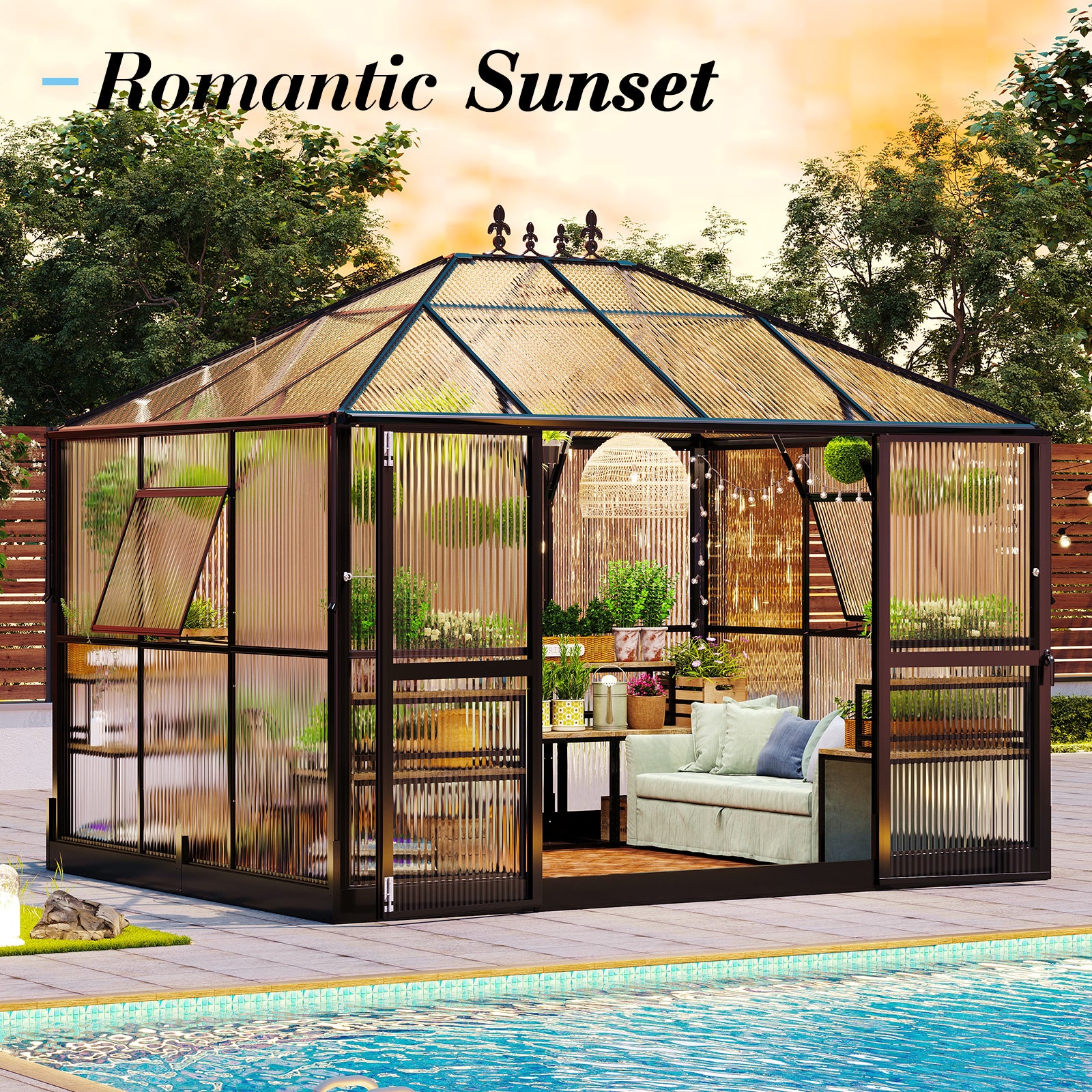 10.9*8.3FT Non-Transparent