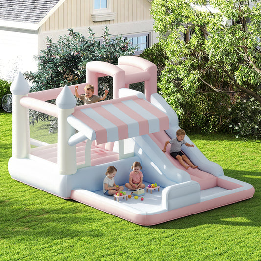 Flume Inflatable Bounce House Amerlife 121x93x69 Inch-Oxford Fabric