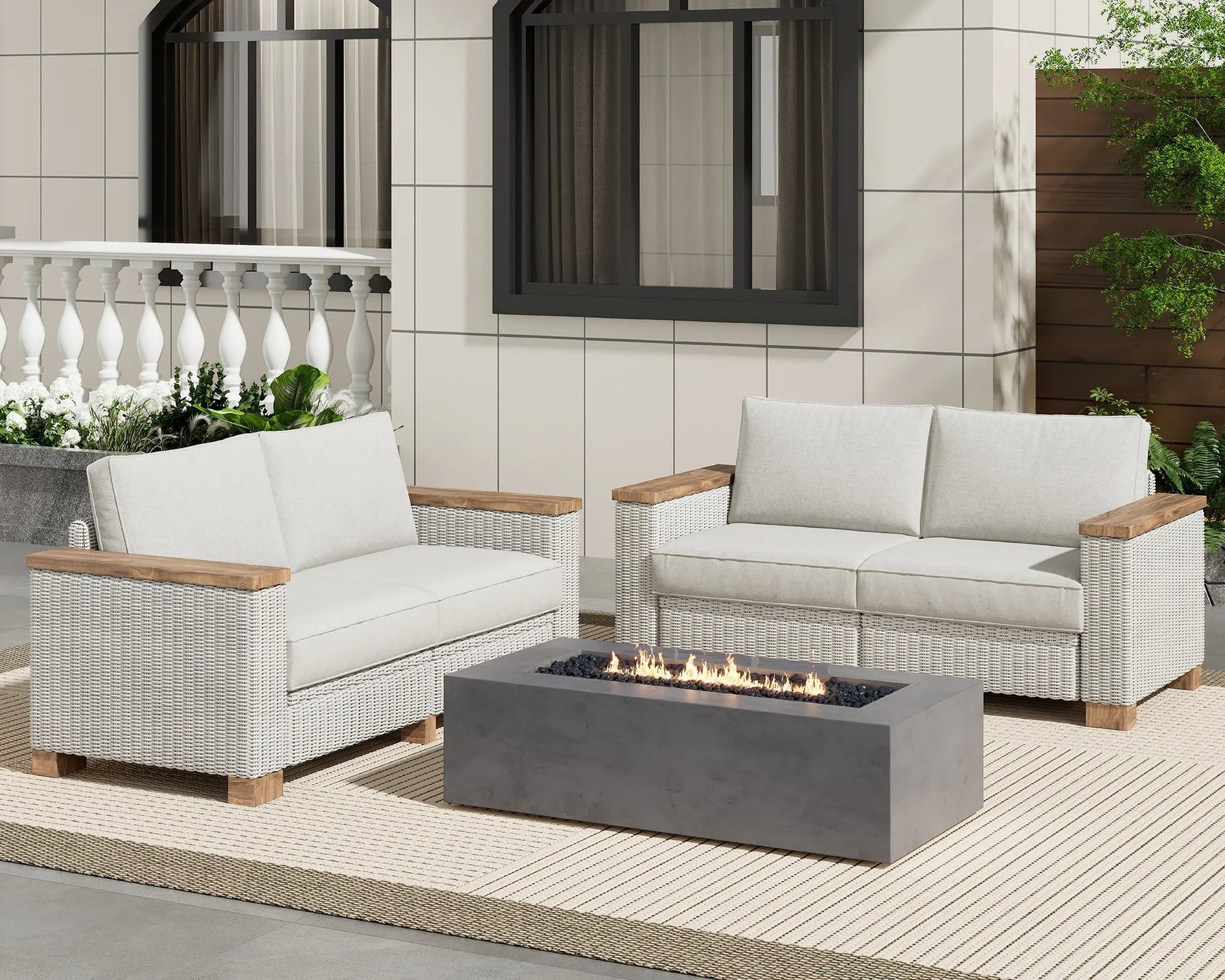 Parley Outdoor Sectional Set