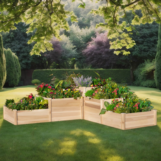 Camellia 3-Tier Raised Bed - Amerlife