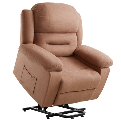 Reed Power-Lift Recliner Chairs - Brown