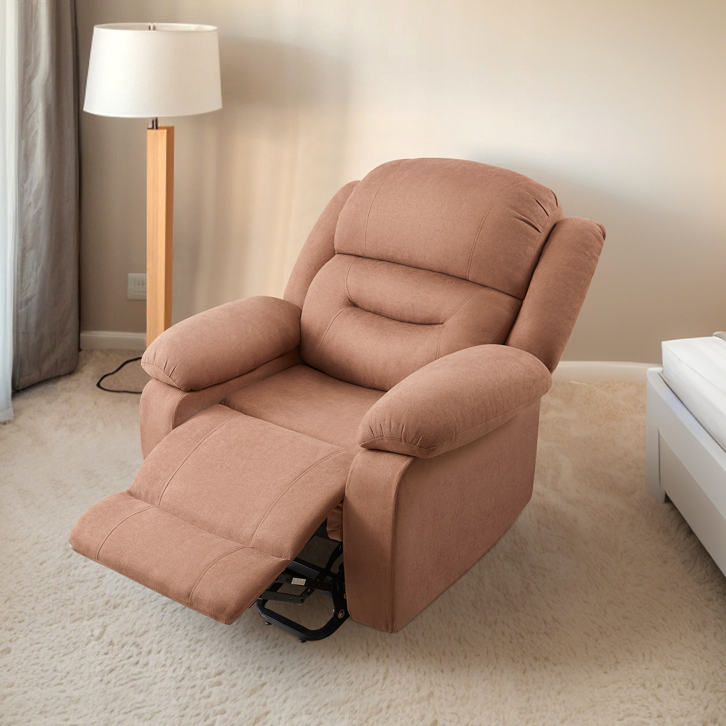 Reed Power-Lift Recliner Chairs - Brown