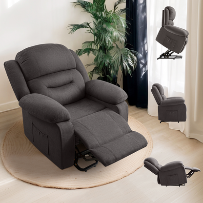 Reed Power-Lift Recliner Chairs - Black