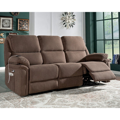 Oasis 82" Power Reclining Sofa - Brown