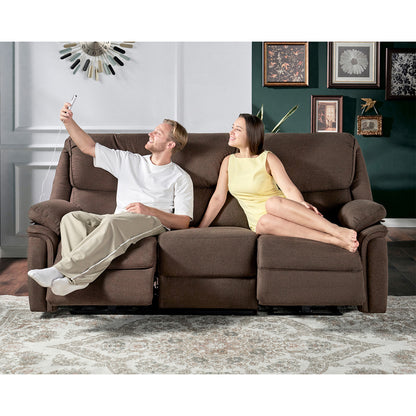 Oasis 82" Power Reclining Sofa - Brown