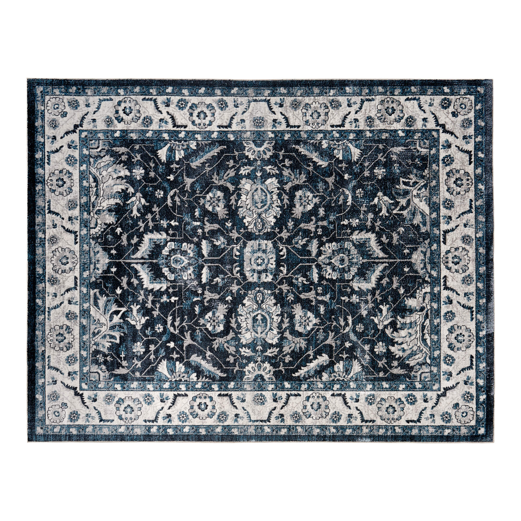 アメリヴィンテージ　ラグ Amerlife Vintage Distressed Low Pile Rug for Living Room, Bedroom