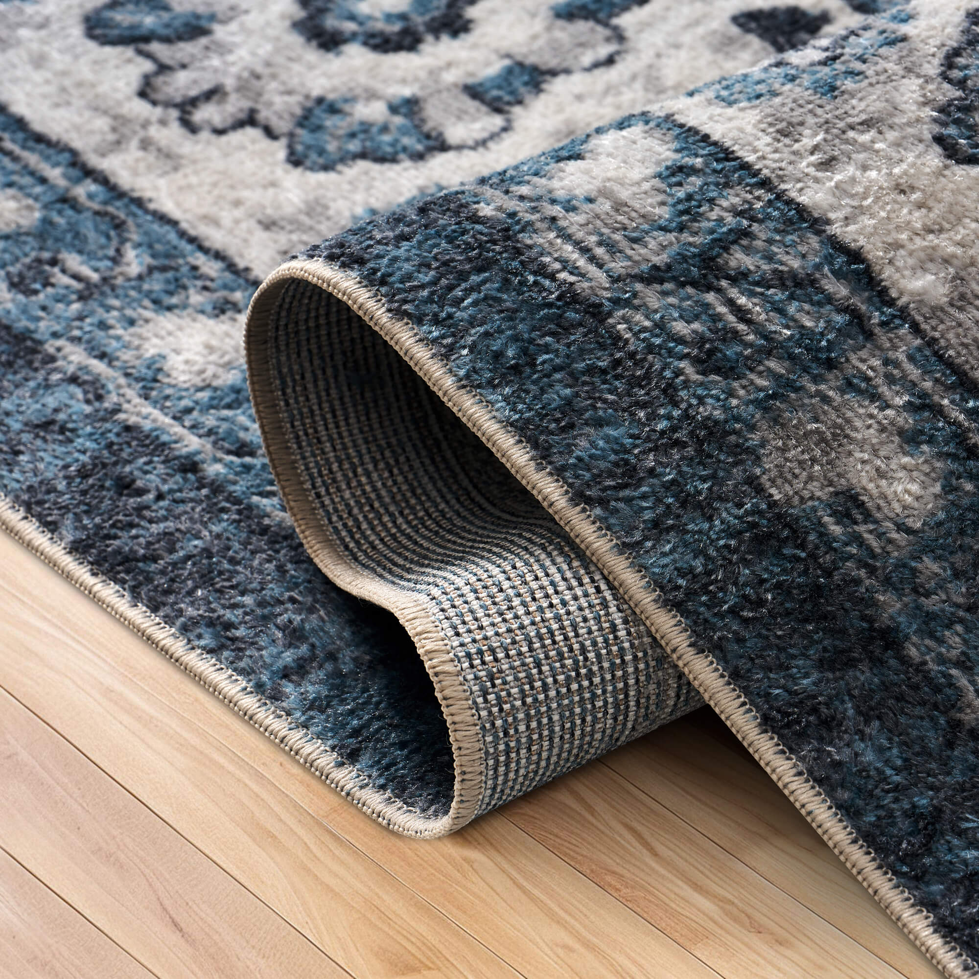 アメリヴィンテージ　ラグ Amerlife Vintage Distressed Low Pile Rug for Living Room, Bedroom