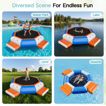 Inflatable Water Trampoline 15FT