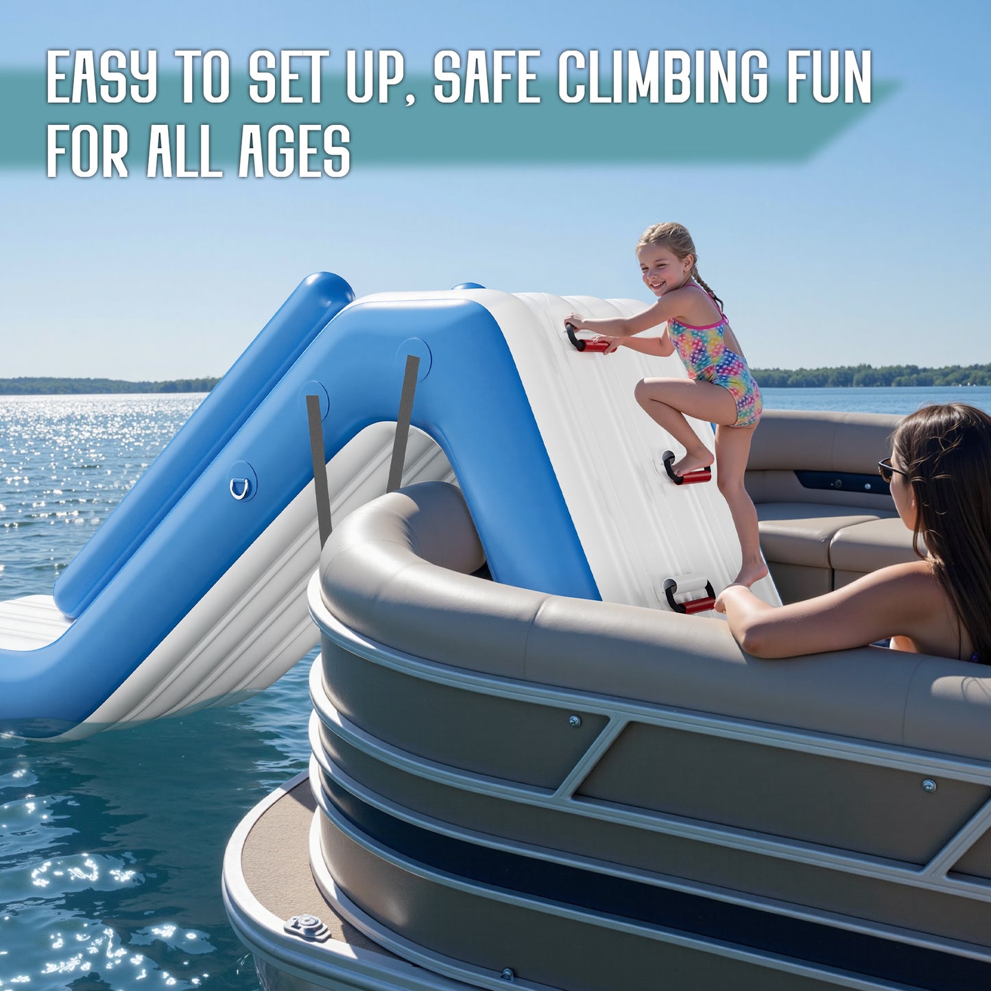 Inflatable Floating Water Slide - 10FT