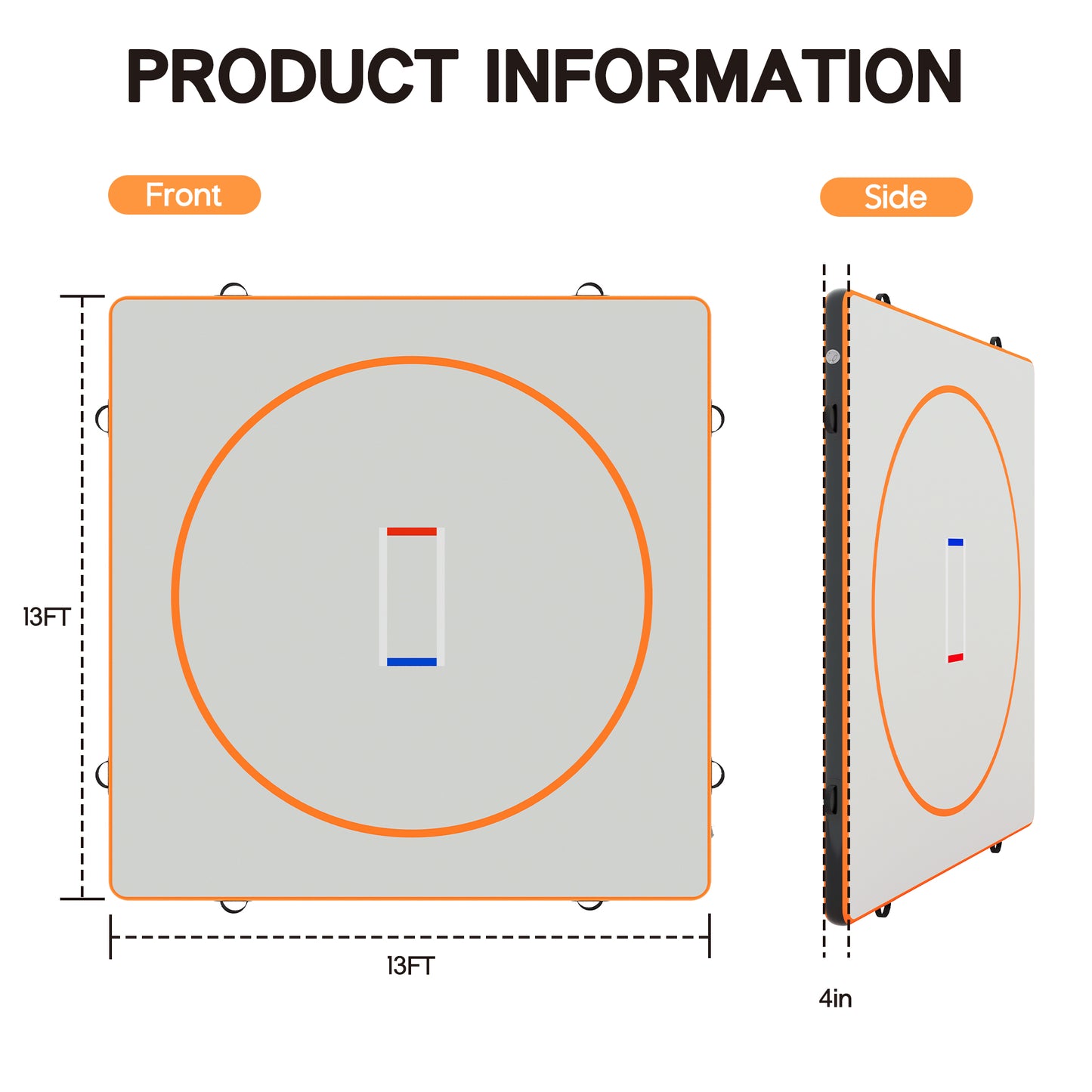 Waterproof Inflatable Wrestling Mat-13x13 FT