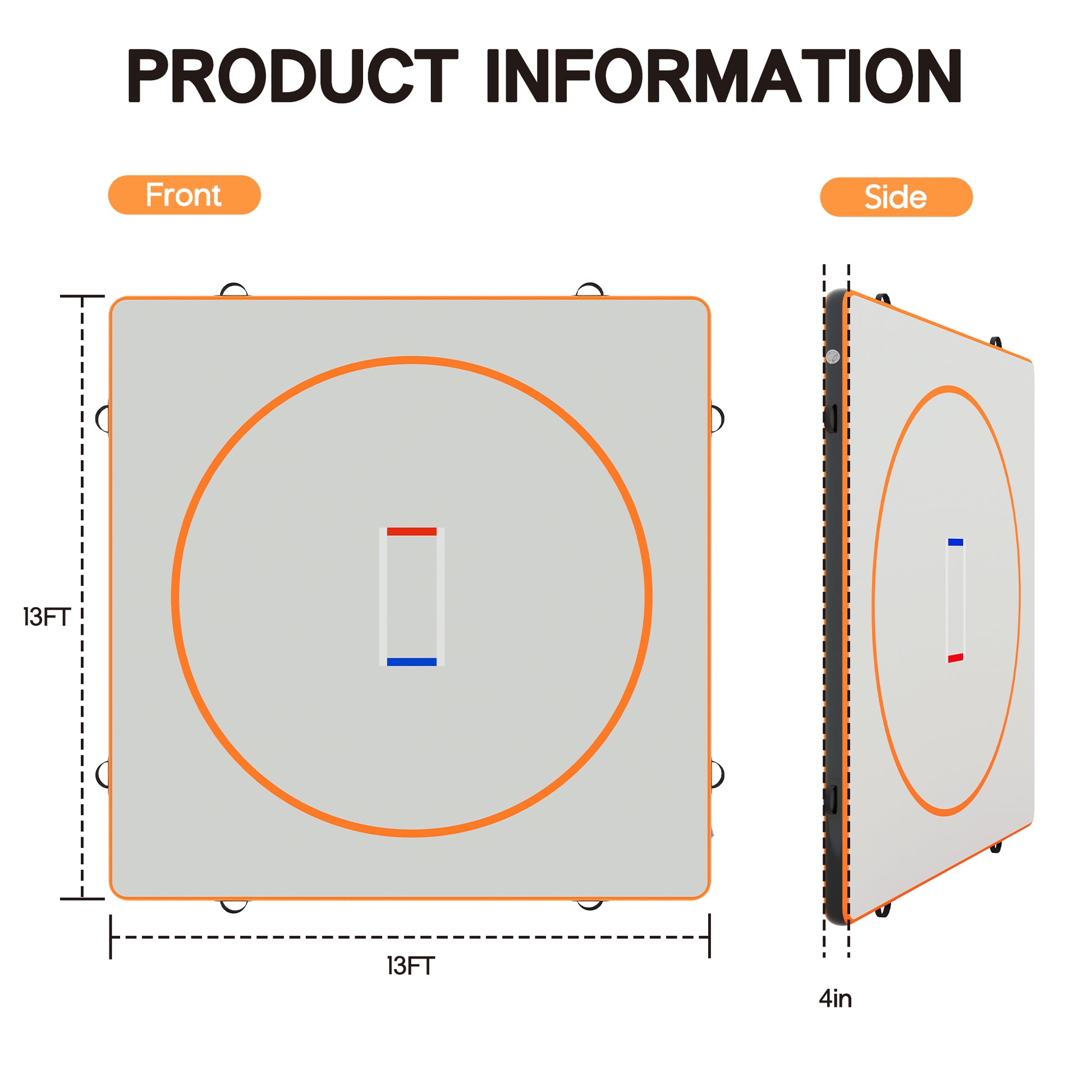 Waterproof Inflatable Wrestling Mat-13x13 FT