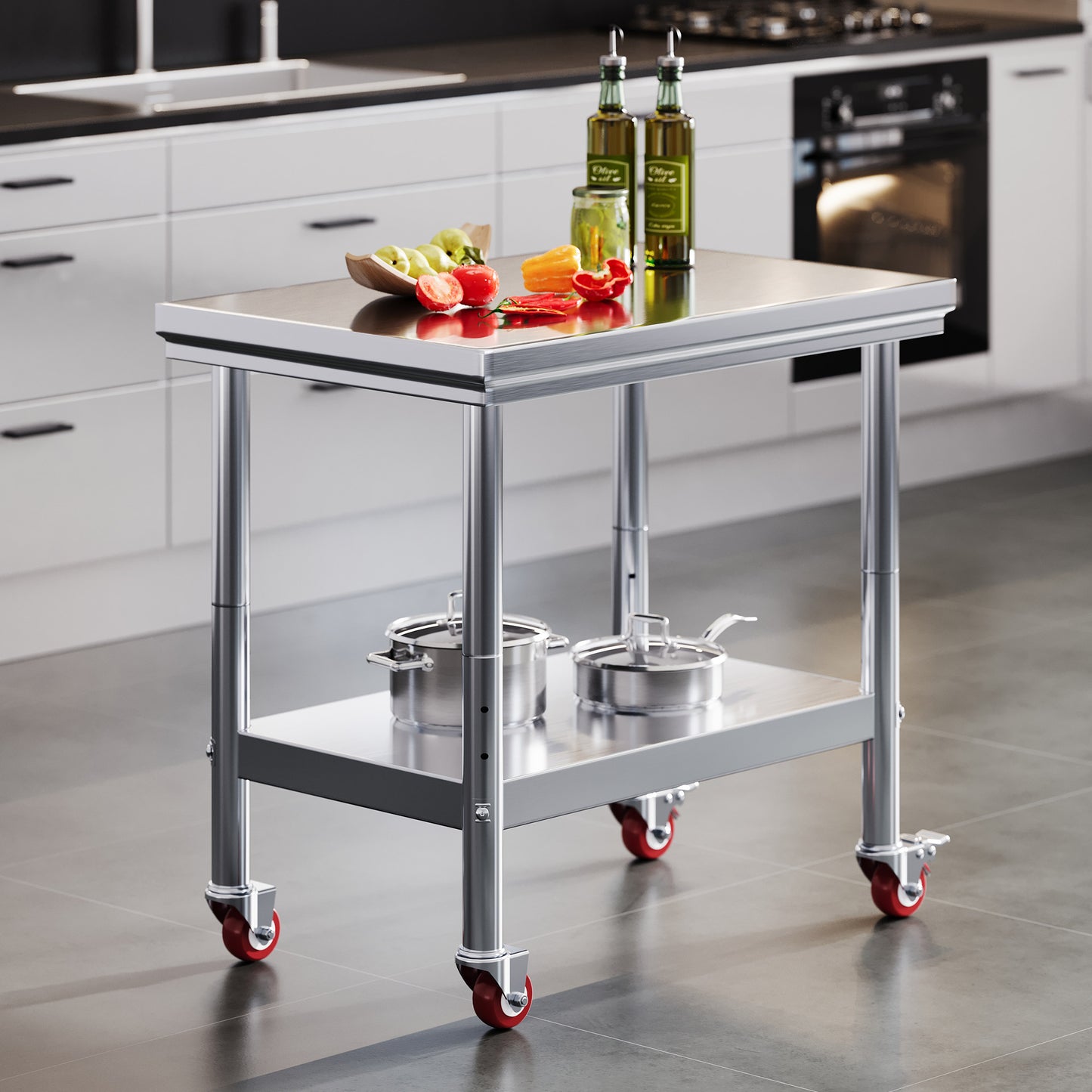 Stainless Steel Prep Table Amerlife