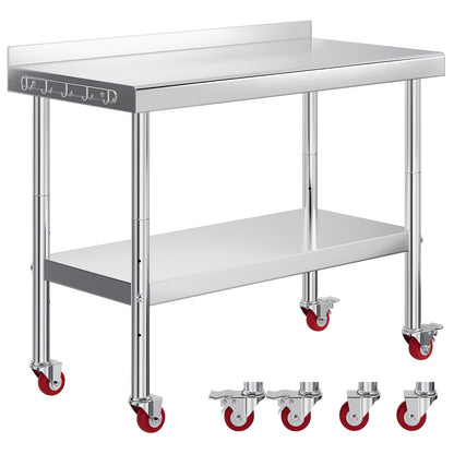 Stainless Steel Prep Table Amerlife