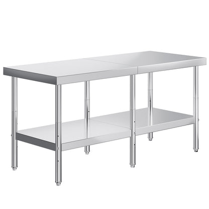 Stainless Steel Prep Table Amerlife