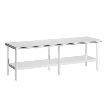 Stainless Steel Prep Table Amerlife