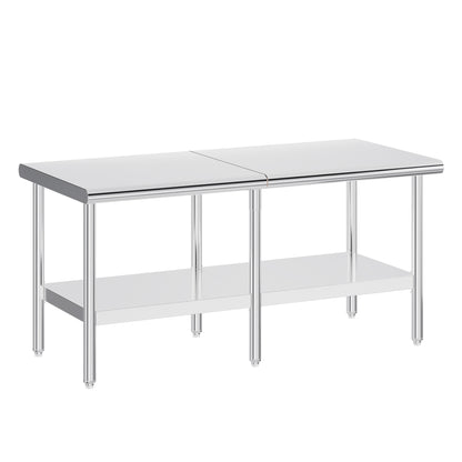 Stainless Steel Prep Table Amerlife