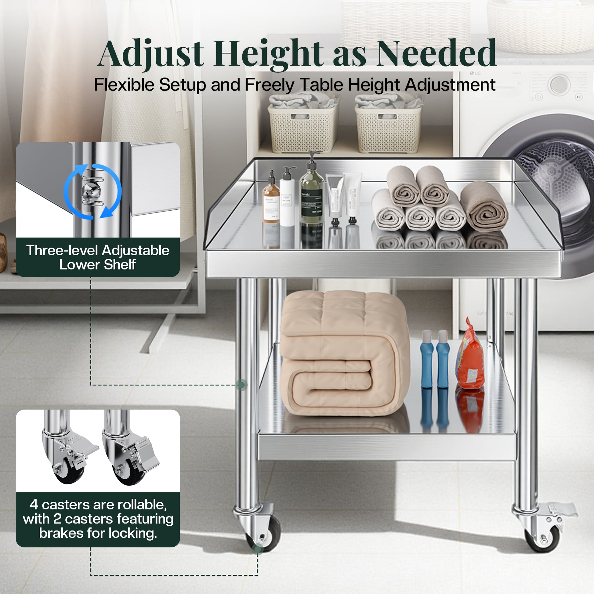 Stainless Steel Equipment Stand Amerlife