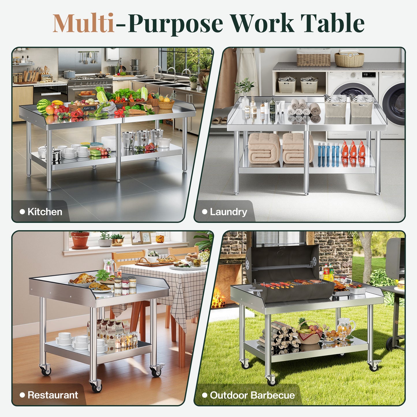 Stainless Steel Equipment Stand Amerlife