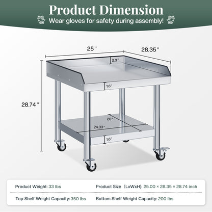 Stainless Steel Equipment Stand Amerlife