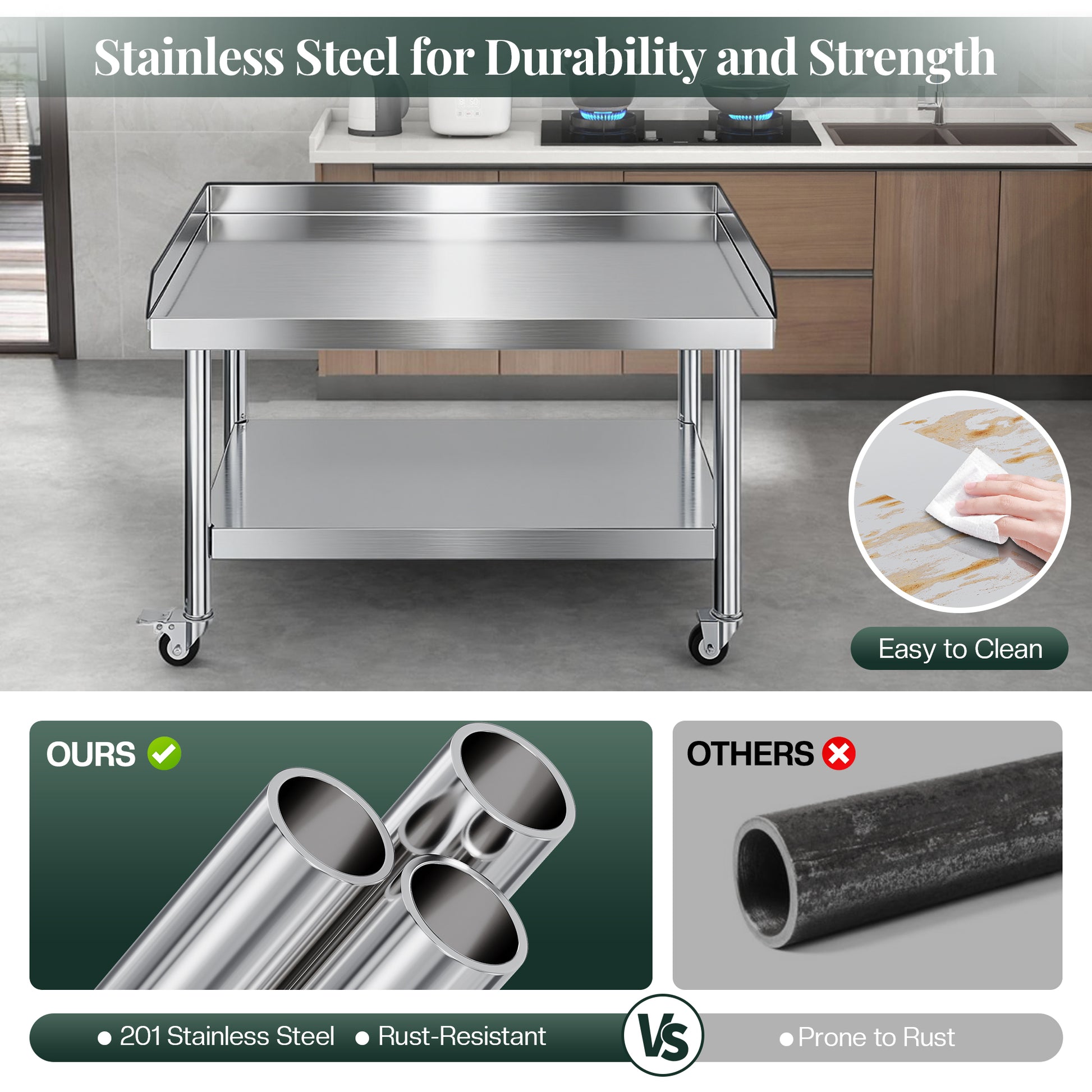 Stainless Steel Equipment Stand Amerlife