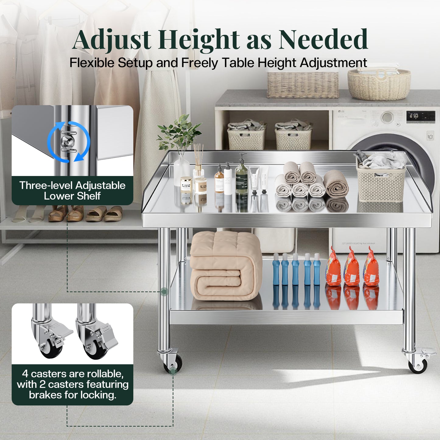 Stainless Steel Equipment Stand Amerlife